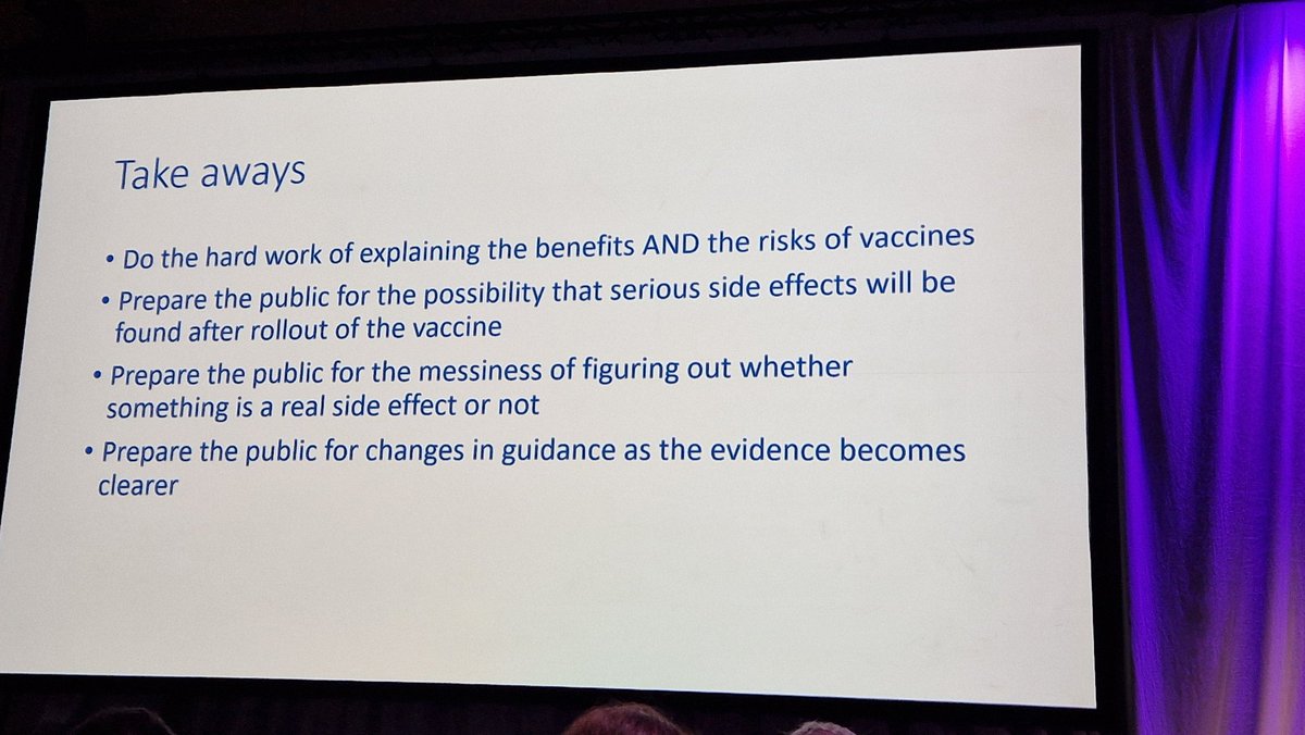 Great take home messages for more humble and nuanced communication for next health crisis by @kakape. #ESCMIDGlobal2024