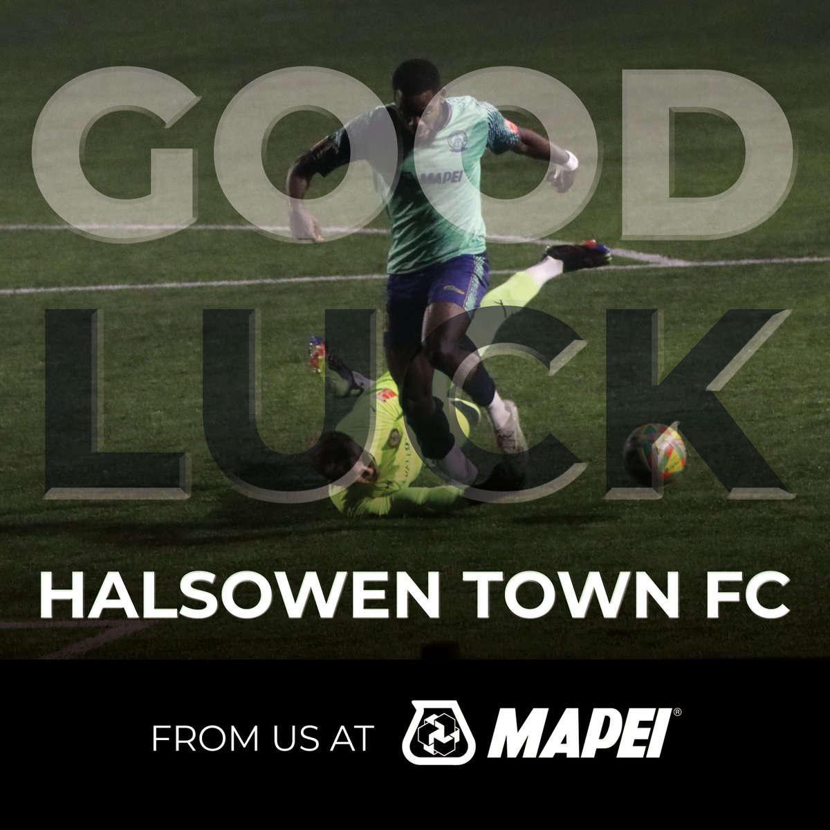 Good luck to @halesowentownfc who travel to #Berkhamsted this afternoon, for their last game of the season. 

#UpTheYeltz 💙  

#Mapei #ProudSponsors #Halesowen

#football #NonLeagueFootball