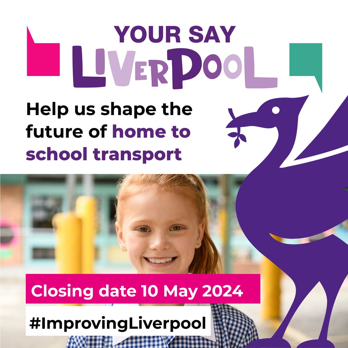 #CONSULTATION | We're reviewing our Home to School Transport policy. Have your say by 10 May. Click the link for more info. liverpool.gov.uk/council/consul…