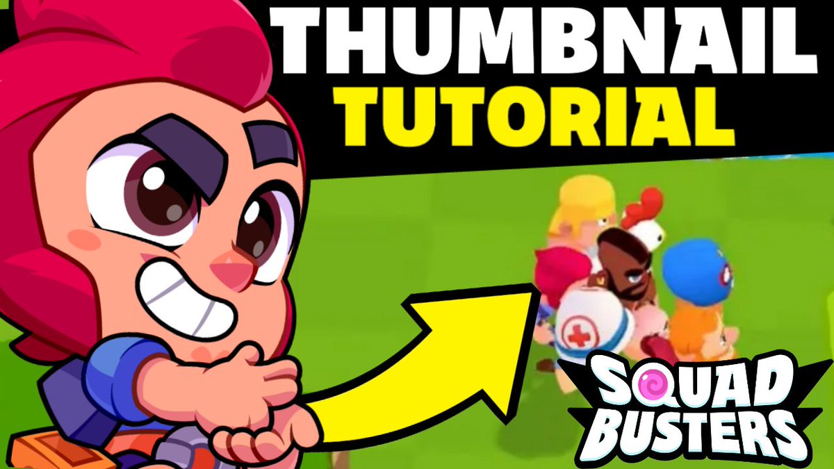 ‼️Squad Busters Thumbnail Tutorial is out‼️ -youtu.be/ou4_ozE_J-w 

It's just of 2 mins so surely check it out 🥹