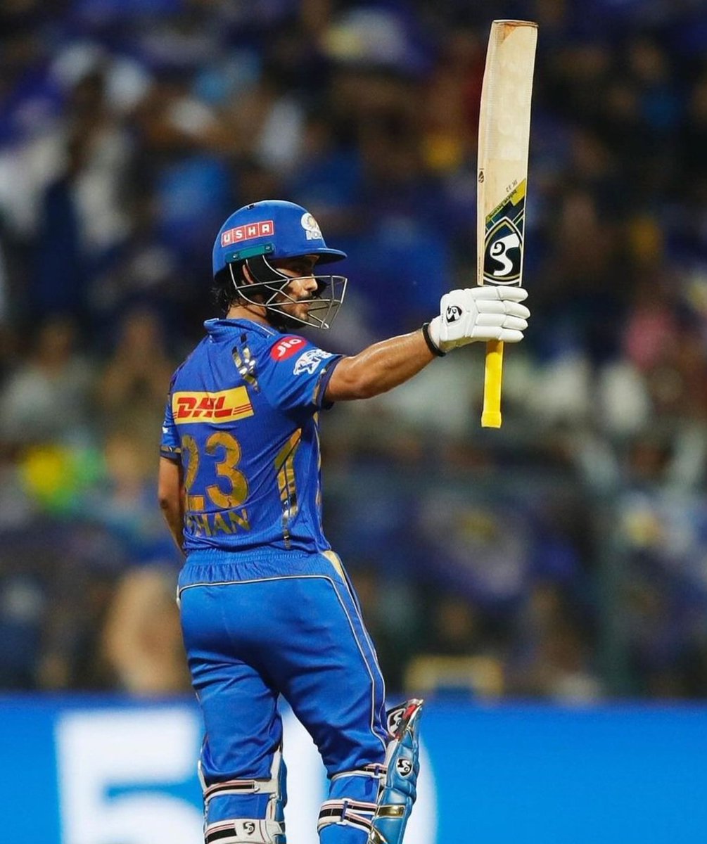 Ishan Kishan plays his 100th IPL match today, a milestone in itself. Seven years in the league, two trophies, multiple records and so many memories. And he's done it all with the biggest smile on his face.

Congratulations on this big feat & hope you go well today. Best of luck!