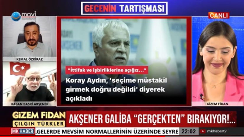 📌 #İYİPARTİ Kongresi’nde kim daha şanslı? 📌İkinci tura kalırsa ne olacak? 📌#Akşener niye “seyircisiz #kurultay” istedi? 📌“Emanetçi Genel Başkan” formülü var mı? Hepsini detaylıca @mkhabertv’de konuştuk izlemek için: youtube.com/live/n0LfovWSA… @AfsinHatipoglu @ilay_aksoy…