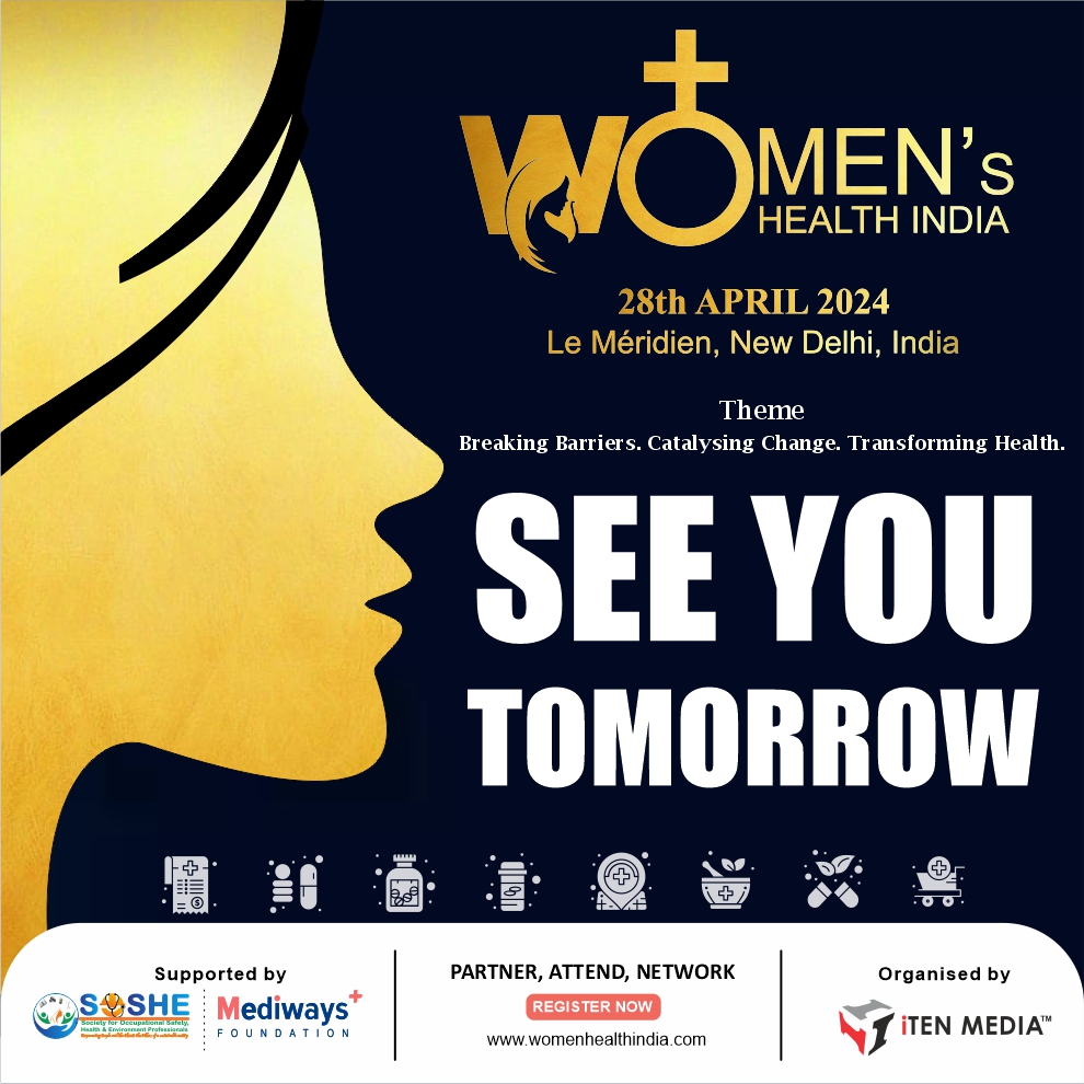 Counting down the hours until we gather for a day of empowerment, education, and inspiration at the Women's Health India (WHI 24)! See you tomorrow!

📌 Download Brochure: bit.ly/3vjTTic
📌 28th of April 24, Le Méridien, Delhi

#WHI2024 #womenshealth #healthiertomorrows