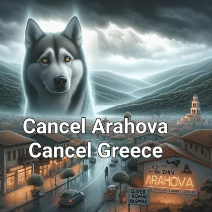 #CancelArachova #Oliver #ARACHOVA #ΑΡΑΧΩΒΑ #Ολιβερ #JusticeForOliver #Greece #AnimalCruelty