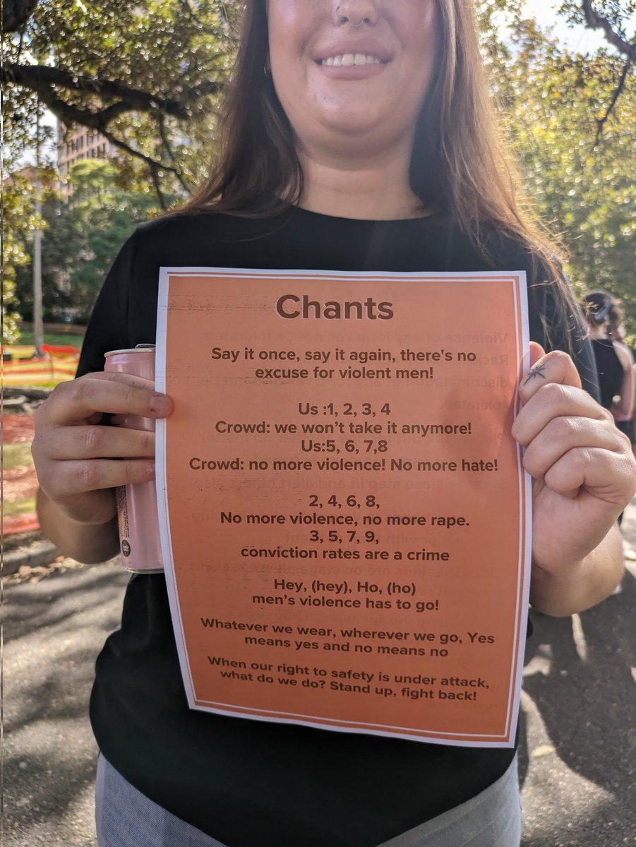 Some signs & chants from today's No More National Rally Against Violence in Sydney, with Lucy and Malcolm Turnbull and Sophie Scamps in attendance