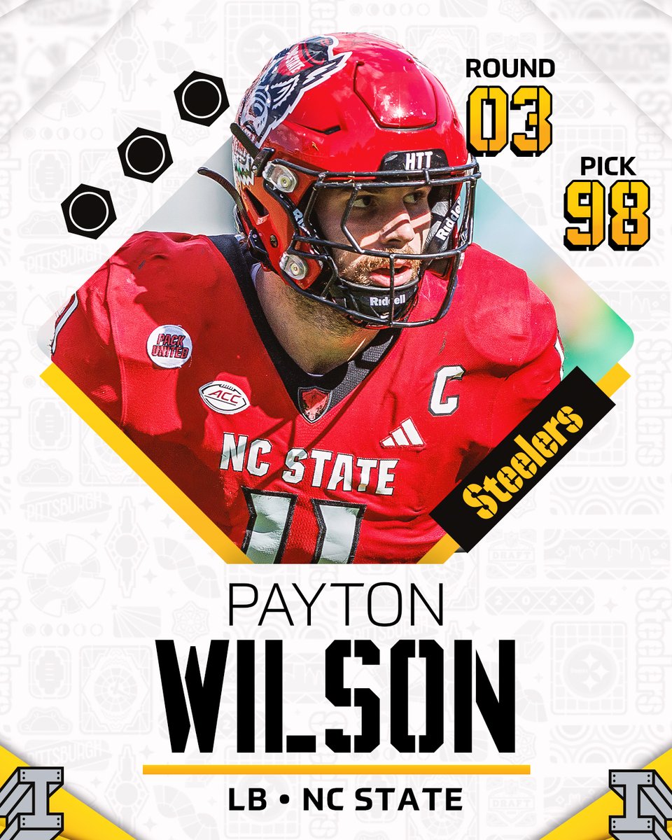 With the 98th pick in the 2024 #NFLDraft, we select LB Payton Wilson.