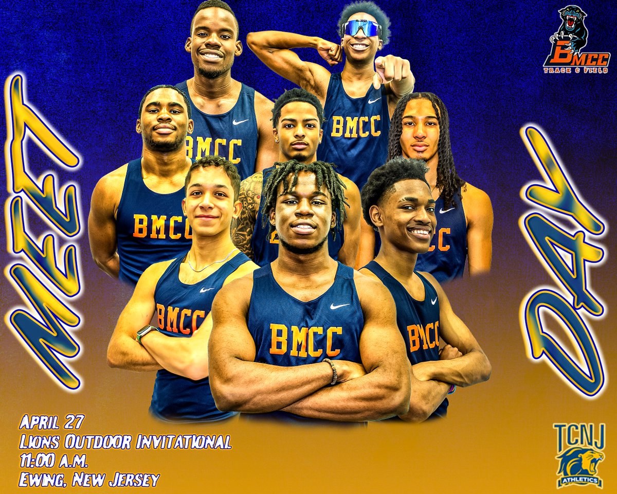 👟 𝑴𝑬𝑬𝑻𝑫𝑨𝒀 👟 @BMCCAthletics #XCTF men's team laces it up at the @tcnjlions Invitational this morning❗️ 📍 Ewing, New Jersey 🕚 1⃣1⃣:0⃣0⃣ a.m. 📊 BMCCAthletics.com/TFLiveResults #StartHereGoAnyWhere | @CUNYAC | @NJCAAXCTF | @bmcc_cuny