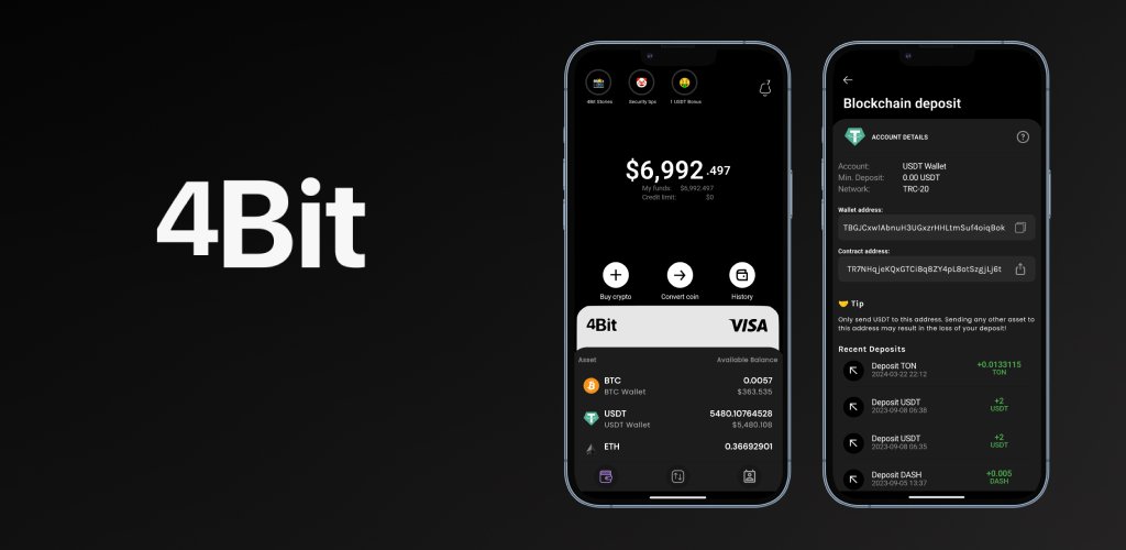4bit_cex's tweet photo. v0.4.0 Mobile Update Available at Google Play!
#4Bit #CryptoBanking https://t.co/yrwUpEfpHT