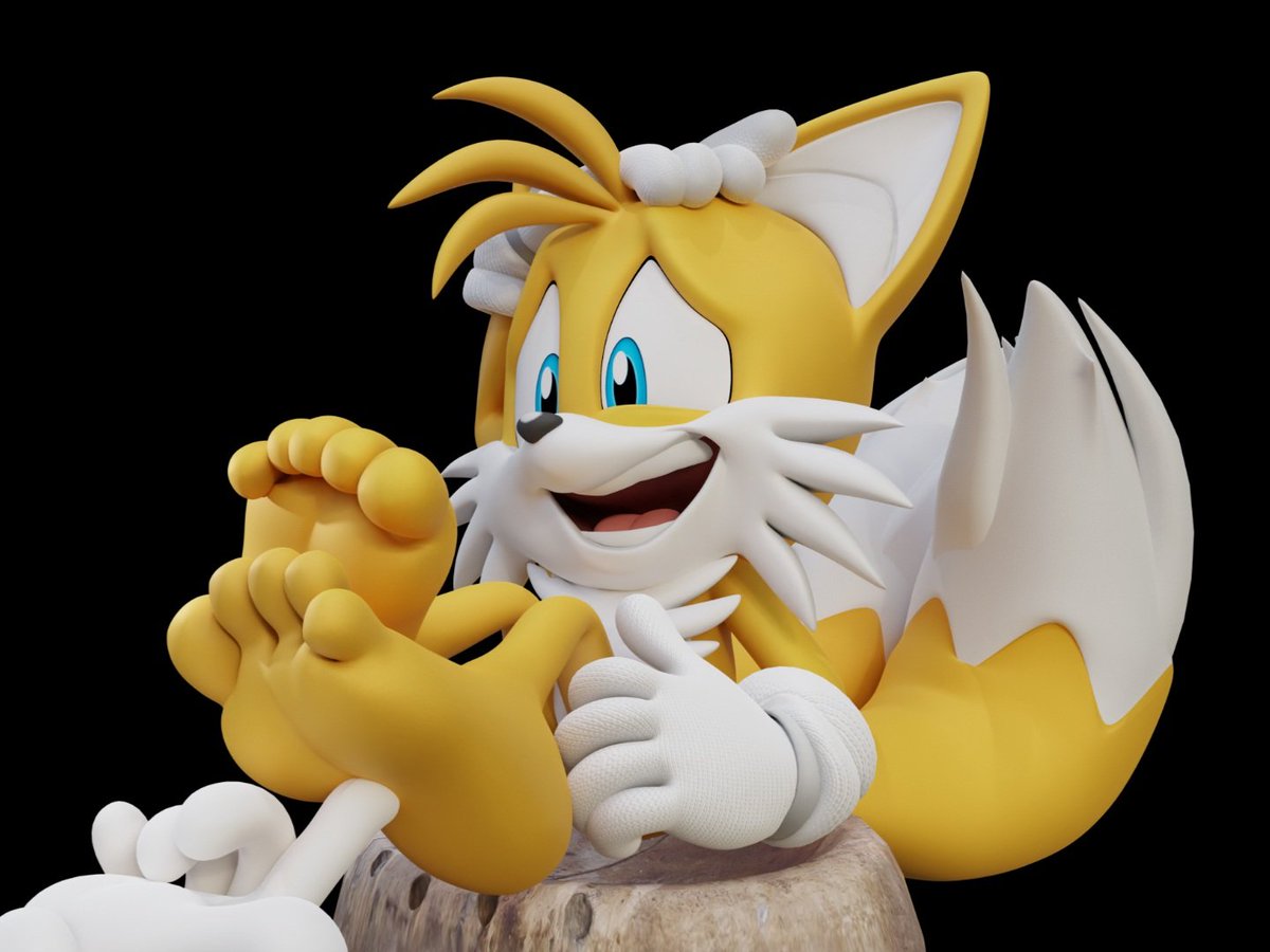 Tails Tickles 🤣🤣🤣

#TailsTheFox #Tails #MilesPrower
#SonicTheHedeghog #Sonic
#sonicfanart #fox #3dart #3dartwork #3D #feet #feetworship
#foot #barefeet #barefoot #tickling
#tickle #tickletorture #paws #furry