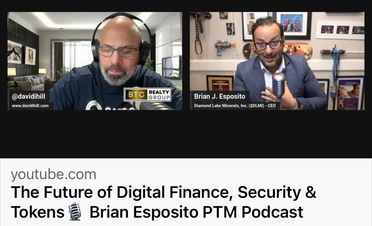 Just had Brain crush it for us on PTSM Podcast 🎙️🔈 Who can come on and explain why #btc is so volatile and has such massive swings… DM me if you’re interested. #cryptocurrencies youtube.com/live/I0m25tpc7…