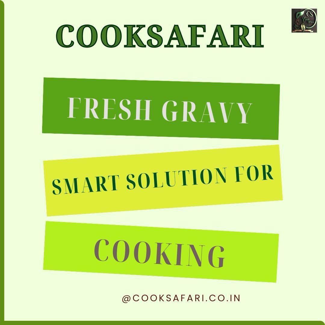 CookSafari's tweet image. Cooksafari Gravy it is smart solution for cooking 

Restaurant/ Resort / Hotels / PG owner connect with cooksafari, they will provide smart solution for your daily cooking.

No dependency on others , enjoy hassle free cooking experience 

#cooking #smartsolution #gravy