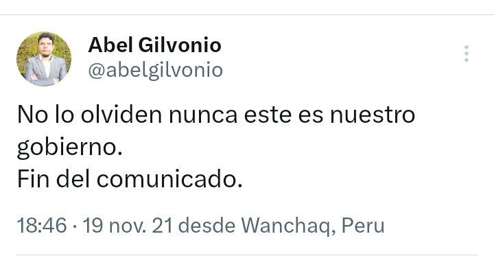 Izquierda Peruana Out Of Context (@IzquierdaPe) on Twitter photo 2024-04-27 03:21:27