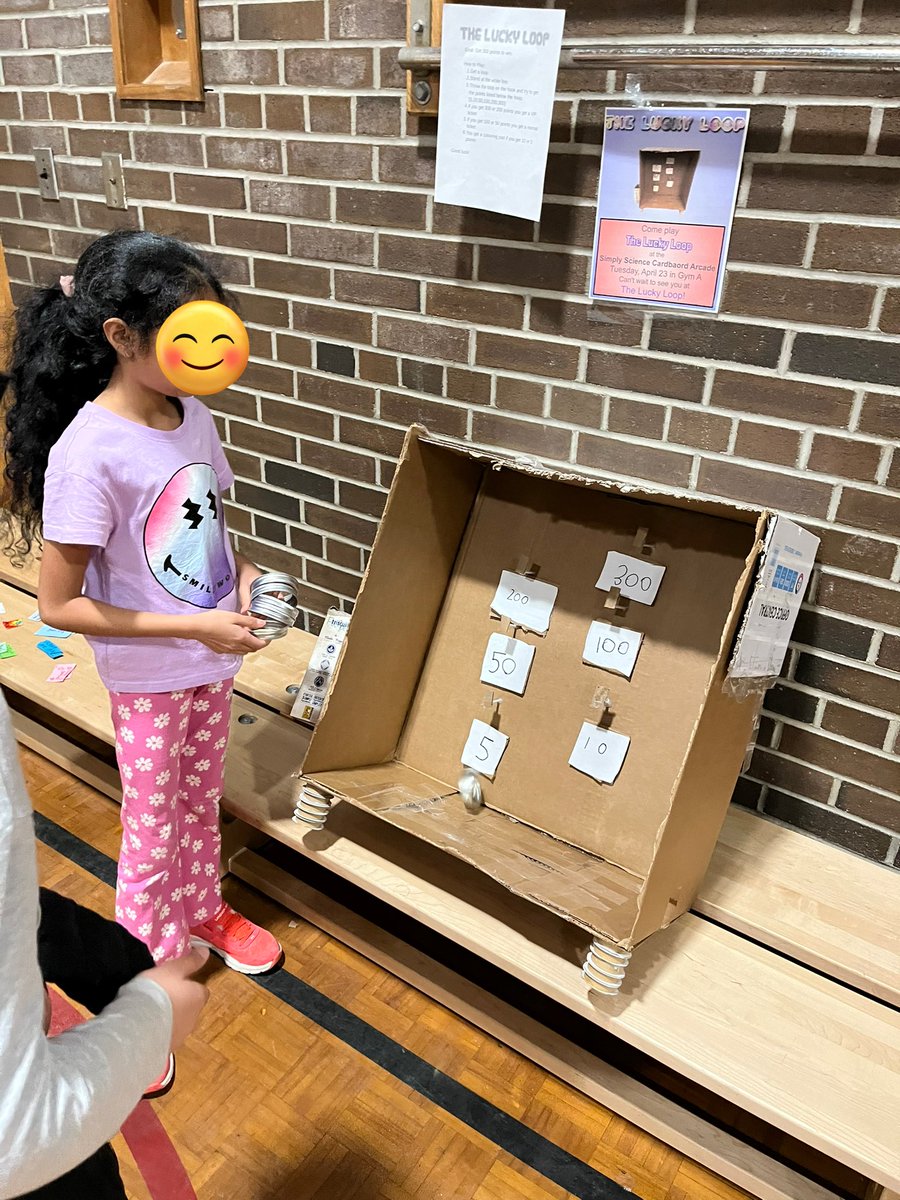 🌎Earth week was so much fun with the Cardboard Arcade! 🕹️👾 Grade 2/3 students worked in groups to plan and build arcade games out of reused boxes. All the classes were invited to play the games and there were even prizes! ♻️📦🌱🌍 @EcoSchoolsTDSB @tdsb @LC3_TDSB