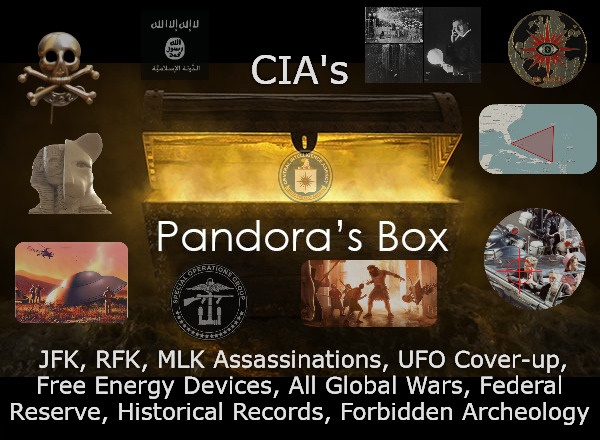 C I A's Pandora's Box #UFOs #UAP #UFO #UFOx #MilitaryIndustrialComplex #ufotwitter