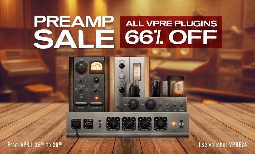 Fuse Audio Labs is offering a 66% discount on all VPRE plugins. To get this discount, apply the coupon code VPRE24 at checkout. Offer ends on April 28th.

🔗 fuseaudiolabs.com/#/pages/plugins

@labs_fuse