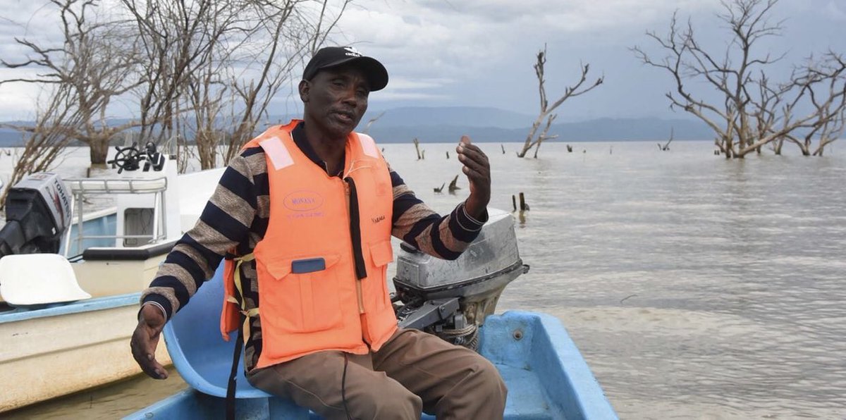 This is Wilson Lemkut, The unsung hero who rescued more than 16 children in the Lake Baringo boat tragedy.