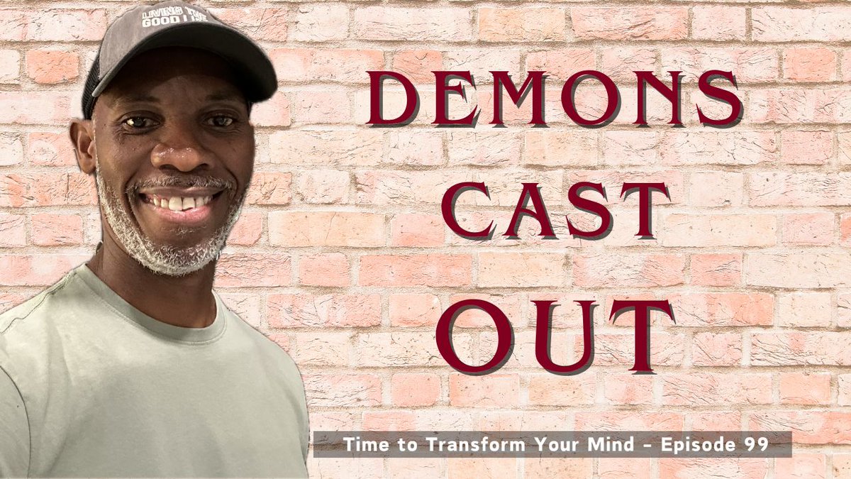 Pierre_Laguerre's tweet image. In today’s episode #99 of our 100-Day Challenge, the topic is “The Demon Possessed In His Right Mind.”

Watch Now at timetotransformyourmind.com/ep99
#DailyMotivator #Transformation #SpiritualMentor #100DayChallenge #Episode99 #Healing #Demon Supernatural #Faith #Discipleship #Kingdom