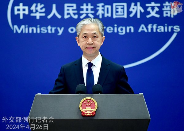 China Spokesperson Wang Wenbin hits back: - 'NATO bears unshirkable responsibility for the crisis [in Ukraine]. It should reflect on the role it has played, stop the blame game, and truly do something to enable the political settlement of the crisis' no.china-embassy.gov.cn/eng/lcbt/wjbfy…