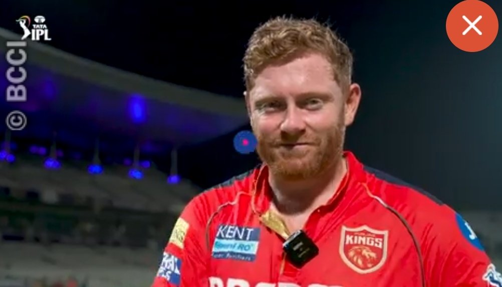 Shashank Singh - 'Jonny, I love you. Keep batting this way and keep entertaining. I love you so much'. Jonny Bairstow - 'cheers mate, you're a special batter. Lovely to bat with you and your Strike Rate is unbelievable'.