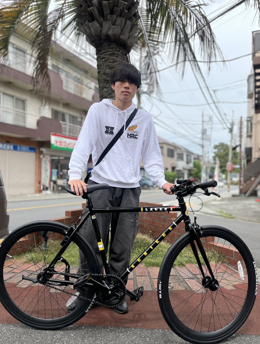 #新生活#自転車通勤 に#シングルスピード #sebikes #lager を選んで頂きました🎉シンプルで長く付き合えるいい相棒となってくれるでしょう‼️#astbikes でご購入ありがとうございました😍新車購入で3、6、12ヶ月の無料点検サービス🫡#astforest #和光 #秩父 #成増 #光が丘公園 #練馬 #板橋