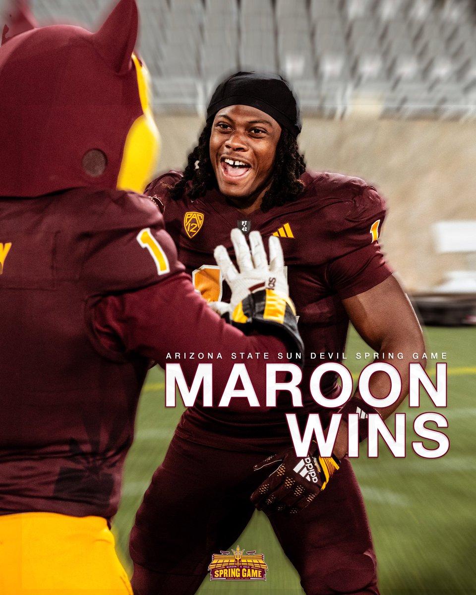 Maroon takes home the W! #ForksUp /// #SpringSparks