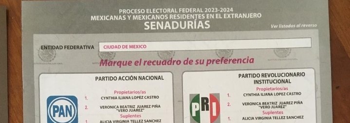 Hoy llegaron a mi hermano y familia las #BoletasParaVotar a #TucsonArizona #VotoLibre #VotaXMexico #Vota2DeJunio #Elección #EleccionPresidencial #VotoExtranjero #SiTodosVotamosGanaXochitl @XochitlGalvez @AccionNacional @PRDMexico @PRI_Nacional #VotoÚtil #YoVoyAVotarPorXochitl