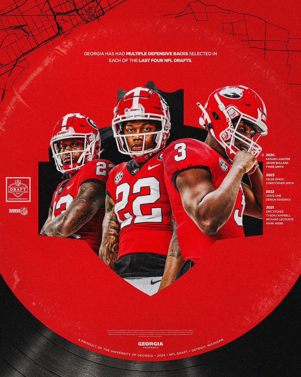 An annual tradition.

#GoDawgs | #NFLDraft