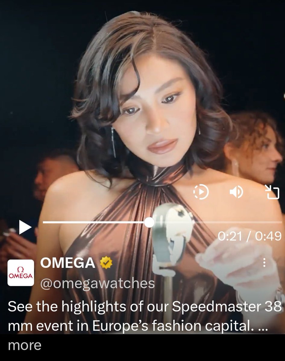 #NadineLustre 
   #OMEGA
       #Speedmaster