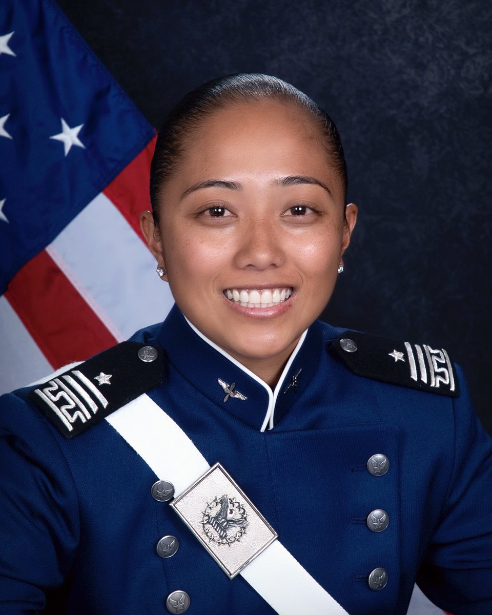 This week's Firstie Friday is C1C Kiana Rae “Kiki” Baruela, hailing from Hilo, Hawai’i. 🏝️

Kiki is majoring in Business Management and is a former enlisted Airman!

While Kiki was enlisted, she always aspired to commission. Witnessing the exceptional leadership of #USAFA