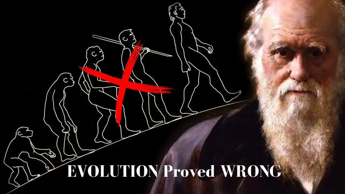 PEdinburg47045's tweet image. #Darwin was WRONG. #Evolution was only a #hypothesis. It has never been proven.

Find out here: shorturl.at/mDUZ0
