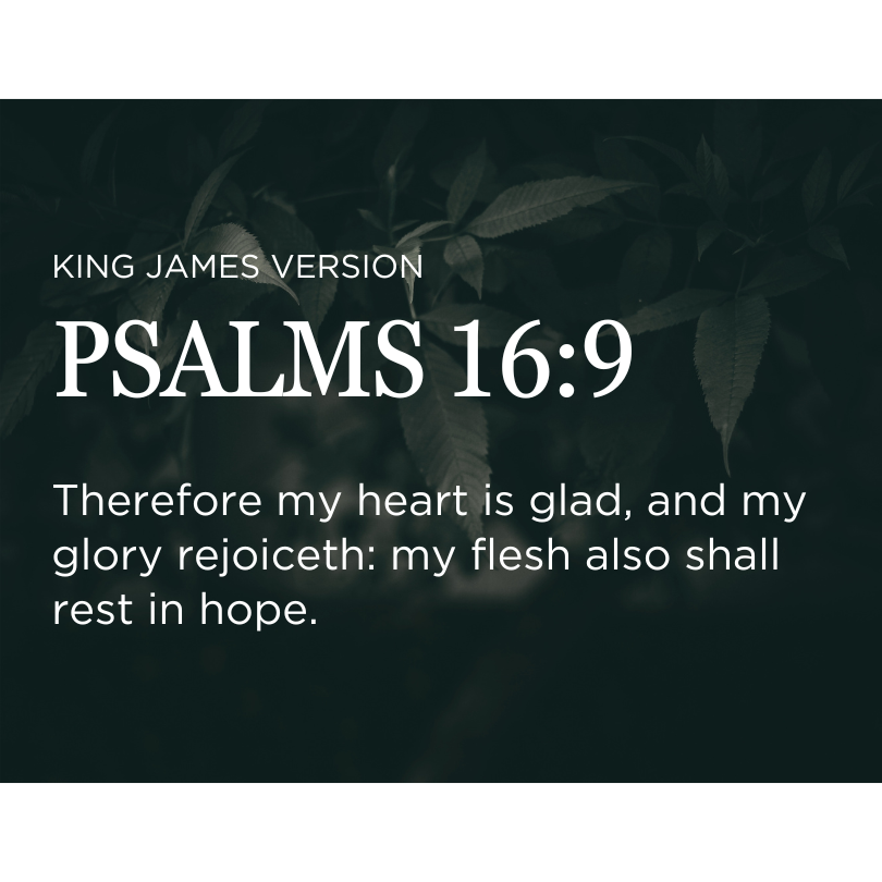 PSALMS 16:9
KING JAMES VERSION

Therefore my heart is glad, and my glory rejoiceth: my flesh also shall rest in hope.

#TheJoyInServingGod
#MCGICares