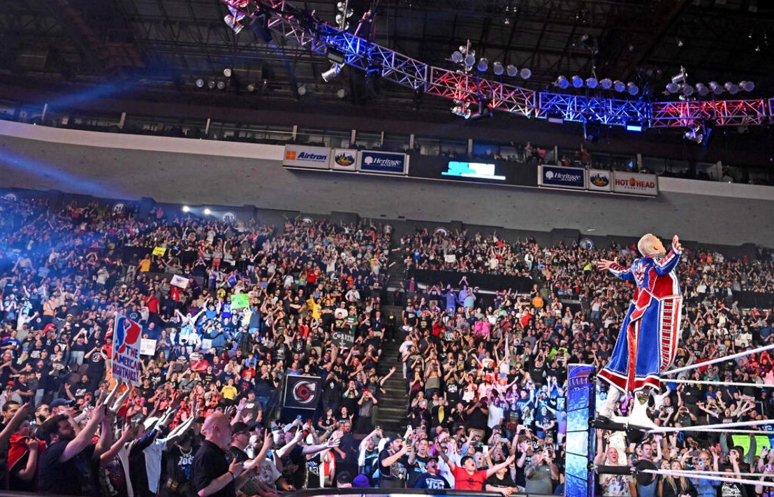 His kingdom 👑 #CodyRhodes #WWE #SmackDown