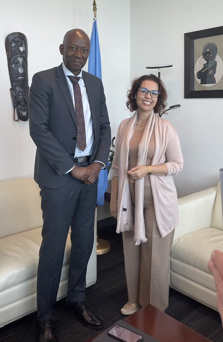 Had an excellent meeting a with Dr. Ismahane Elouafi, Executive Managing Director, @CGIAR. We discussed new partnership models and the need to leverage on #Innovation, #DigitalTechnologies and #AI to accelerate the the achievements of #SDG while ensuring no one is left behind.