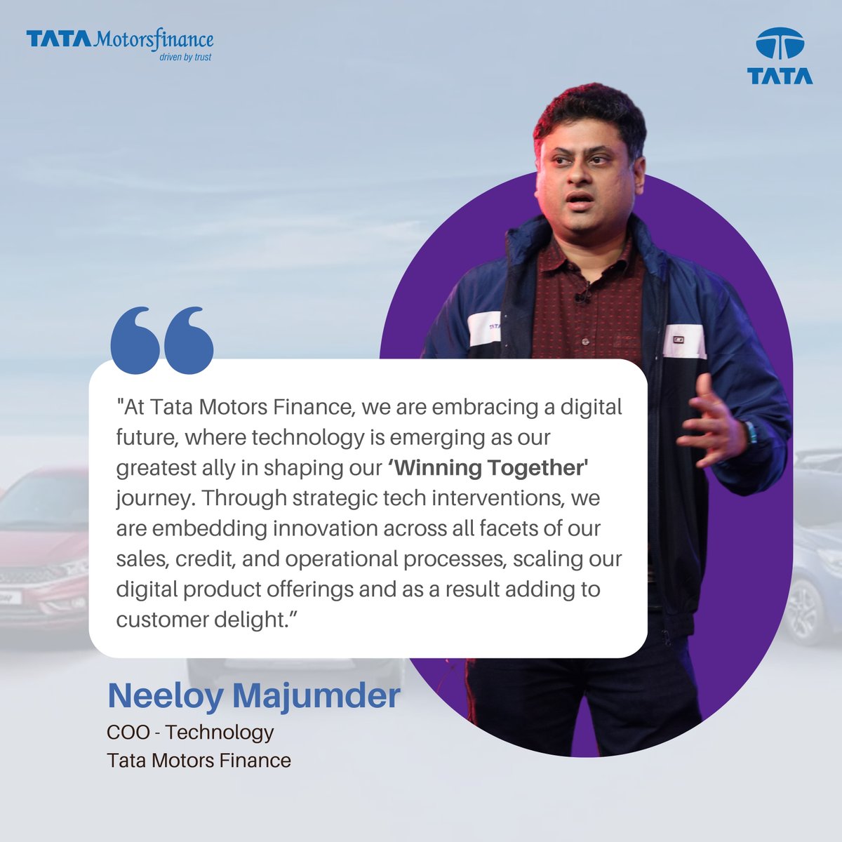 Explore firsthand how our digital framework is revolutionizing the landscape, promising elevated vehicle finance offerings and enhanced services.

Read on to know more: bit.ly/4b2R8Se

#TMF #TataMotorsFinance #WinningTogether #newsletter