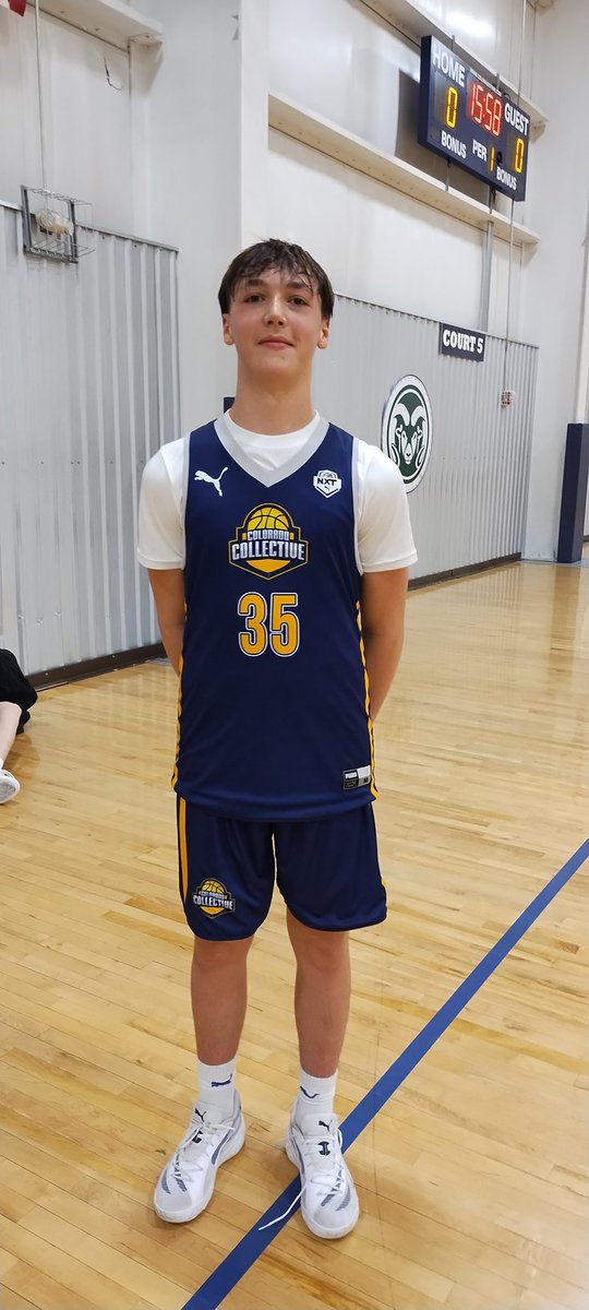 Corban Ford (@corbannba) on Twitter photo Jake Wright is the player of the game for <a href="/COCollective303/">Colorado Collective Basketball</a> in an electric W over BYC! Wright was active and engaged all game, making plays around the rim and getting to the line, and he showed he could knock down the 3 (including the game winner!) Way to play.
#POG
<a href="/NxtProHoops/">NXTPRO Hoops</a> Jake Wright is the player of the game for <a href="/COCollective303/">Colorado Collective Basketball</a> in an electric W over BYC! Wright was active and engaged all game, making plays around the rim and getting to the line, and he showed he could knock down the 3 (including the game winner!) Way to play.
#POG
<a href="/NxtProHoops/">NXTPRO Hoops</a>