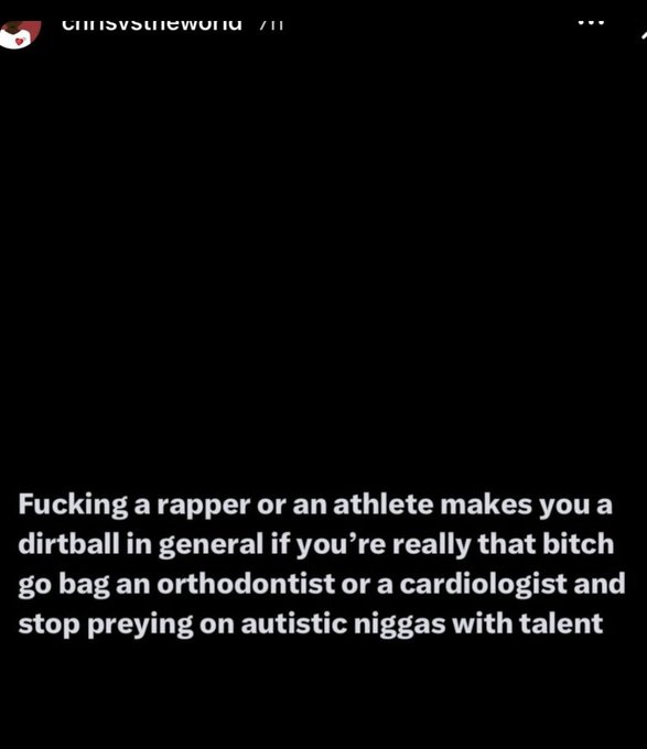 Saw this on instagram. Niggas be so mad they cant suck and slurp their favorite rappers/athletes. 🙄 https://t