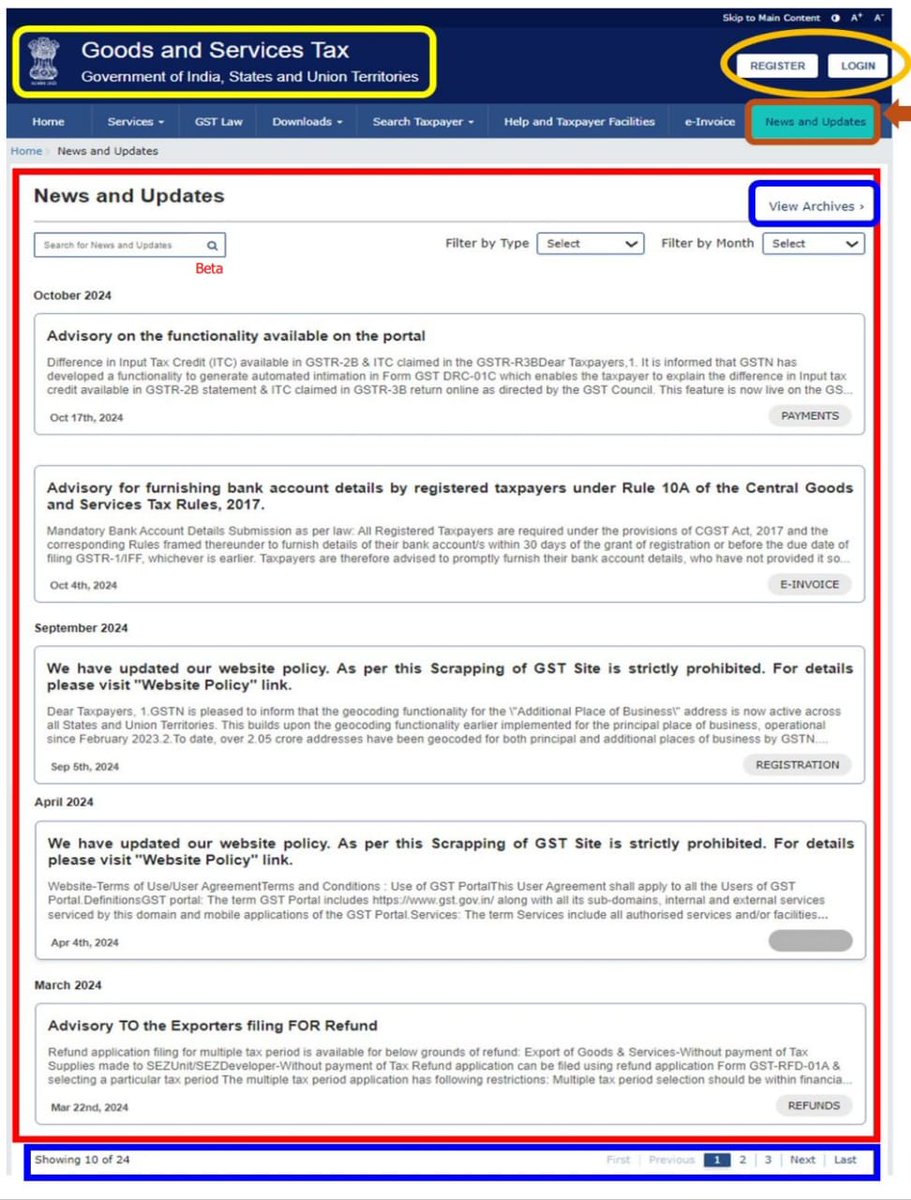 GSTIN is about to launch New enhanced version of GST portal from 03rd May 2024. Check the Features attached.

GST Portal வரும் 03 மே 2024 முதல் சில மாறுதல் களோடு  மேம்படுத்தப்பட உள்ளது.