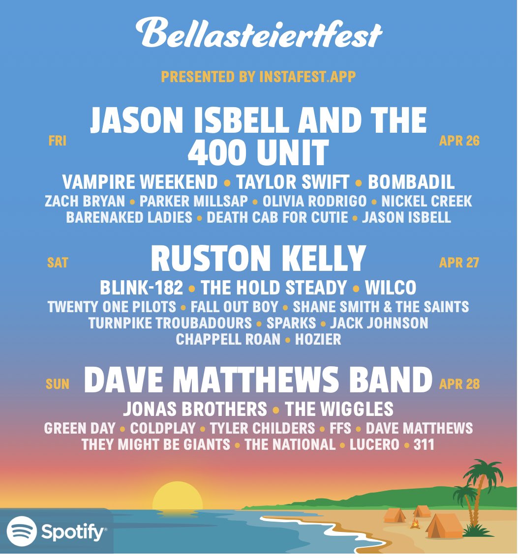 Ok who’s coming to Bellafest??