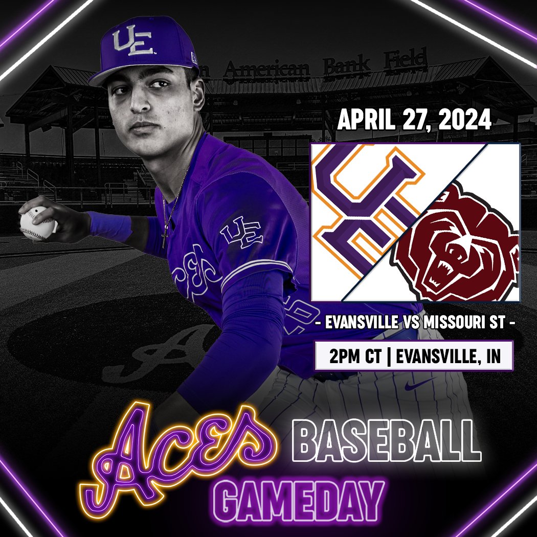 No let up today!!!

🆚 Missouri State
📍 Evansville, IN (GAB Field)
⏰ 2 PM
📺 None
📻 nkstreaming.com/WJPS-FM/ (WJPS)
📊 statb.us/b/502734
⚾ #ForTheAces x #GUAC 🥑