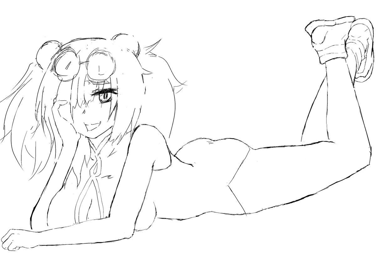 下描きはこんなもんかな!
#アークナイツ #エフイーター 