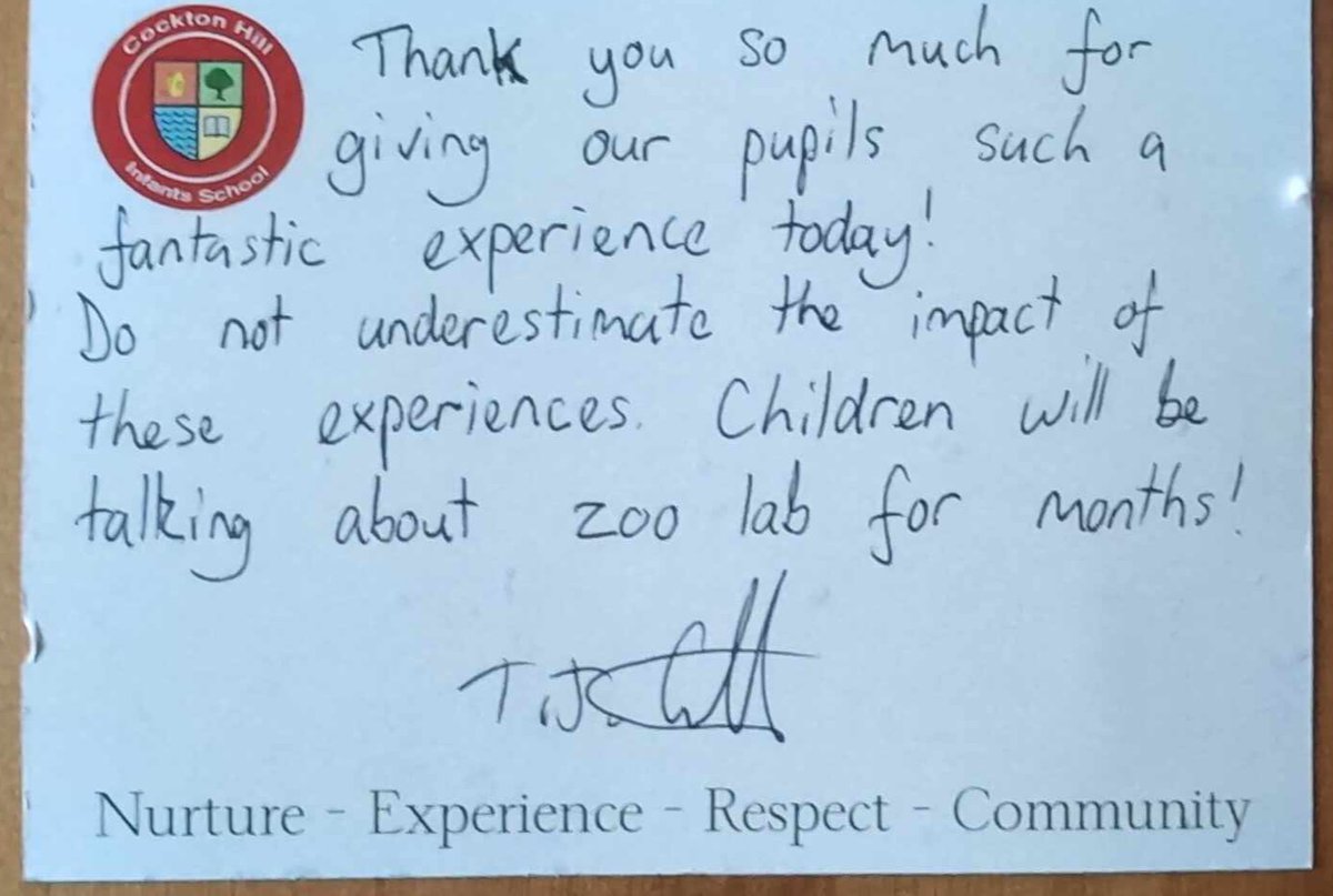 Some lovely feedback for Rangers Cassie and Rob last week! We just love seeing the positive impact our sessions have!