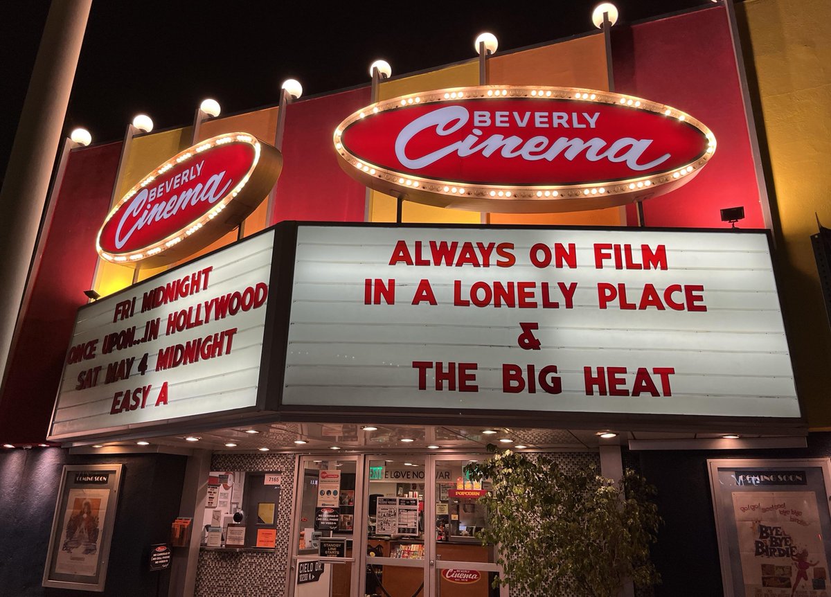 New Beverly Cinema (@newbeverly) on Twitter photo 2024-04-27 04:00:13