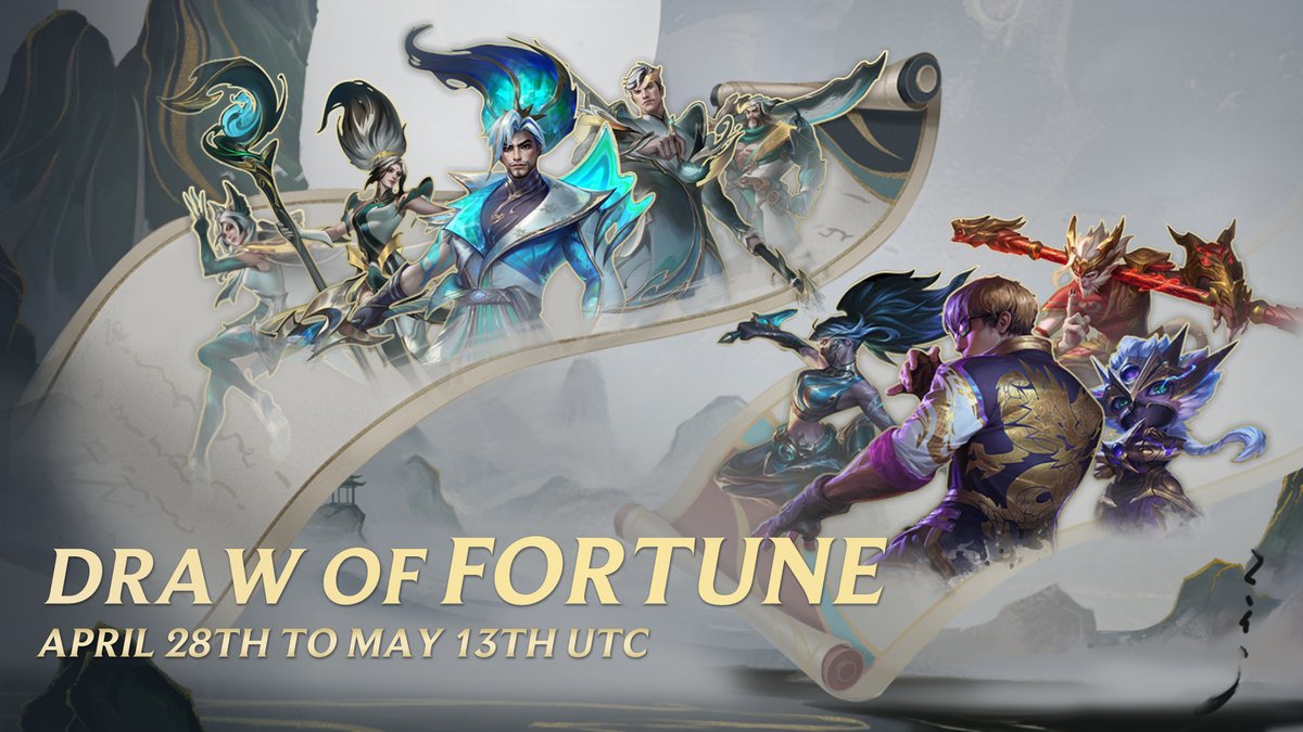 The Legacy of the East event has two lucky pools to draw from. Which one will you cast your fortune into? 🖌️ #StrokeofFortune