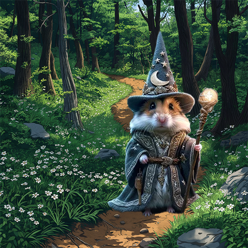 If you come across the $HAMI wizard on your journey Don't worry, he is here to bless you🧙‍♂️🐹