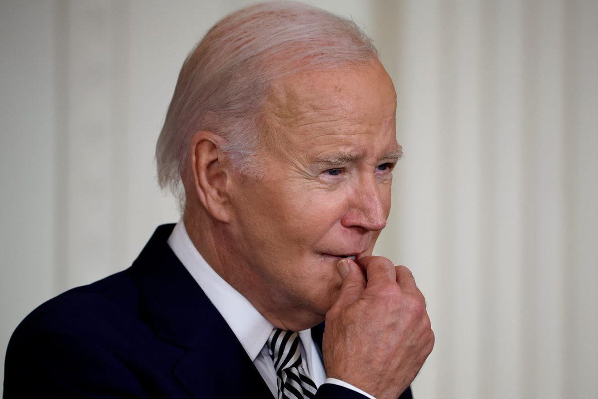 The only presidential debate that will occur is when Joe Biden looks into a mirror.