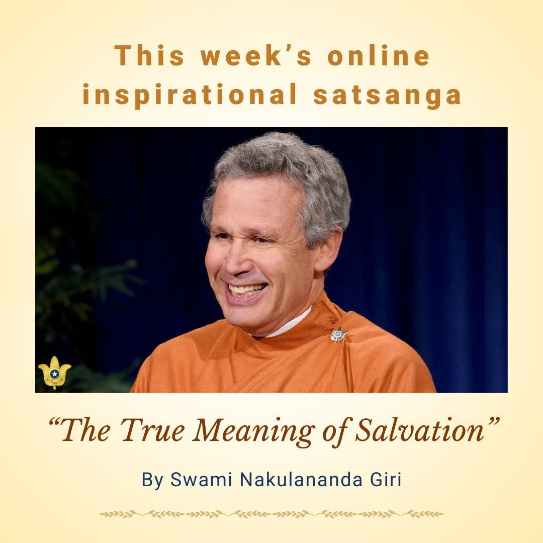 In this talk, SRF sannyasi Swami Nakulananda Giri shares wisdom from Paramahansa Yogananda on how we can find liberation on the spiritual path and experience life not as mortal beings but children of the Divine. 

To watch the talk: yssi.org/OnlineSatsanga 

#Yogananda #YSS