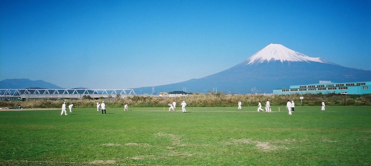 Today’s beautiful cricket ground is Fuji Cricket Ground in Japan