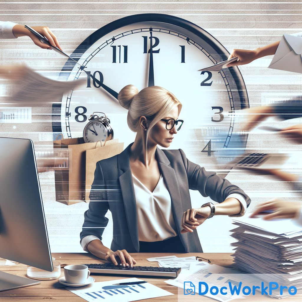 Do you know, the average professional spends 4️⃣ hours a day on document processing? 
With DocWorkPro, reclaim that valuable time and redirect it towards what truly matters. ⏳💼 
#TimeSaving #Efficiency #DocWorkPro
docwork.pro