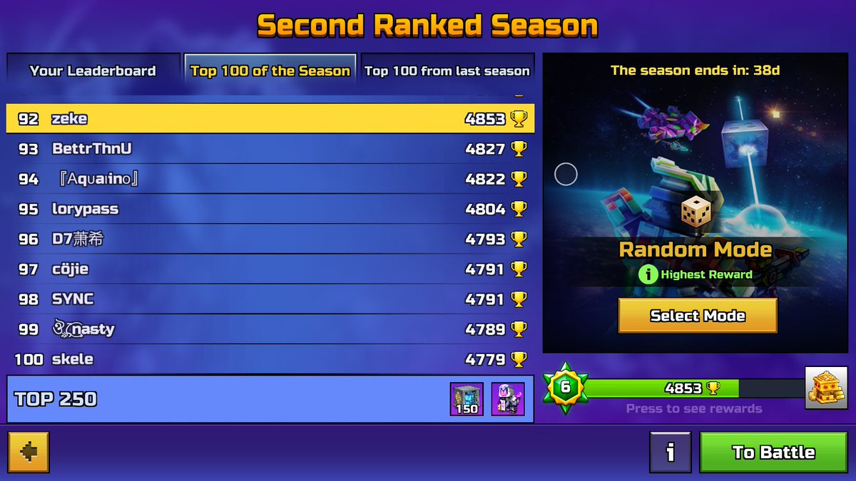 top 100 globally in pixel gun 3d :0 i think i play too much