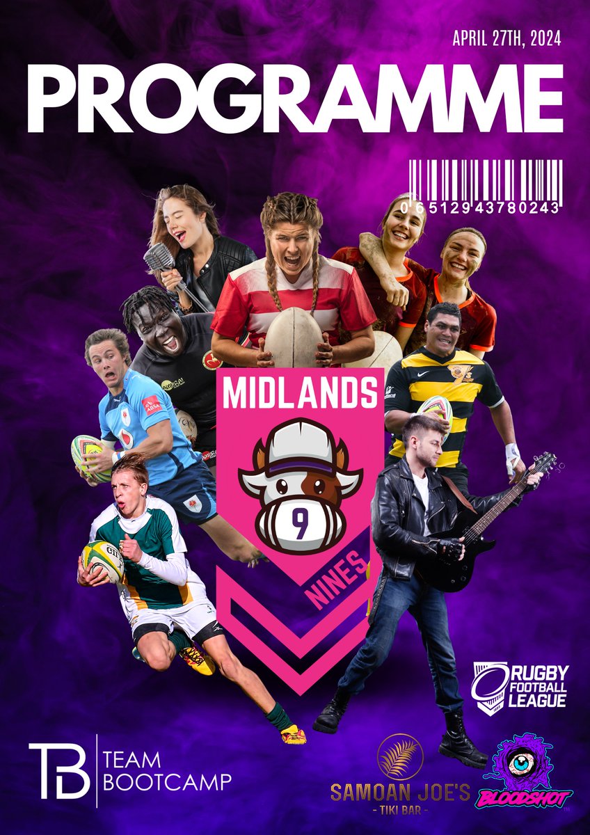 Don't miss out on the tournament programme! Download it now by clicking the following link: Tournament Programme and be prepared for all the action-packed events. 📲🏉 #Midlands9s #TournamentProgramme canva.com/design/DAGDLdZ…